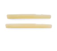 Musiclily Pro 75x3x10mm Selletta in Osso Compensata Non Sbiancato 2 Pezzi