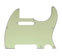 Musiclily Pro 8 Fori Battipenna per Chitarra Elettrica Tagima TW-55 Tele Style, 3 strati Mint Green