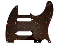 Musiclily Pro 8 Fori SS TL Battipenna Pickguard 4 Strati Tartarugato