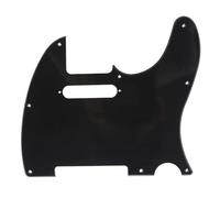 Musiclily Pro 8 Fori TL Battipenna Chitarra Pickguard 1 strato Nero