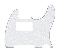 Musiclily Pro 8 Fori TL HH Battipenna Humbucker 4 strati White Pearl