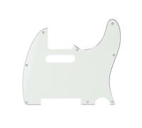 Musiclily Pro 8 Fori Battipenna Tele Pickguard per JPN Made Fender Japan Telecaster, 3 strati Avorio