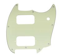 Musiclily Pro 9 Fori Battipenna per Chitarra Elettrica Squier Sonic Mustang HH, 3 strati Mint Green