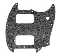 Musiclily Pro 9 Fori Battipenna per Chitarra Elettrica Squier Sonic Mustang HH, 4 strati Black Pearl