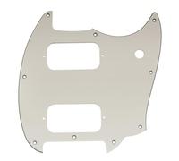 Musiclily Pro 9 Fori HH Battipenna Pickguard 3 strati Aged White | per Chitarra Elettrica Squier Sonic Mustang