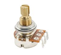 Musiclily Pro A250K Mini Potenziometro Ottone Metrico Split Standard Shaft 9,5mm Audio Taper Pot per Chitarra Elettrica Basso