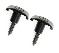 Musiclily Pro Abbassacorde String Guides Trees Nero 2 Pezzi | per Chitarra Elettrica Fender American Ultra Style