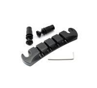 Musiclily Pro 18mm Attaccacorde Tailpiece Basso 4 Corde, Nero