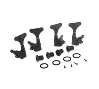 Musiclily Pro Black 2R2L Bass Sealed Tuners Machine Heads Tuning Pegs Keys Set