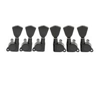 Musiclily Pro Black 3L3R Sealed Guitar Machine Heads Tuning Pegs Keys Tuners Set