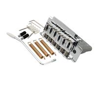 Musiclily Pro Chrome 52.5mm 2-Point Short Block Guitar Tremolo Bridge For Squier