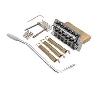 Musiclily Pro Chrome 52.5mm Vintage Tremolo Bridge 40mm Brass Block Fr ST Guitar
