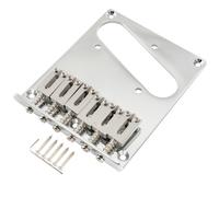 Musiclily Pro Chrome 54mm Bridge Stainless Steel Saddle For Squier Tele Guitar