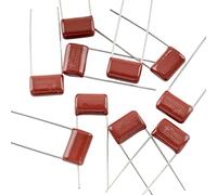 Musiclily Pro Dimensioni Piccole Polipropilene Metallizzato MPP CBB21 Condensatore Fim .022uf 22nF 5% 250V per Chitarra Elettrica Basso (Set di 10)