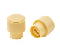 Musiclily Pro Dimensioni Pollici Pomello Copri Selettore 3 Posizioni Telecaster Barrel Switch Tips per Chitarra Elettrica USA Fender Tipo Tele, Crema(Set di 2)