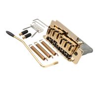 Musiclily Pro Gold 52.5mm 2-Point Short Block Guitar Tremolo Bridge For Squier