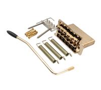 Musiclily Pro Gold 52.5mm Vintage Tremolo Bridge 40mm Brass Block For ST Guitar
