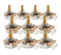 Musiclily Pro HD A25K Potenziometro Metrico Split Shaft 9,5mm 10 Pezzi