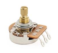 Musiclily Pro HD A500K Potenziometro Ottone Metrico Split Short Shaft 6,5mm Audio Taper Pots per Chitarra Elettrica Basso