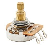 Musiclily Pro HD B500K Ottone Metrica Grosso 18 Scanalature Potenziometro Linear Split Short Shaft per Chitarra Elettrica e Basso