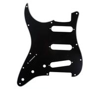 Musiclily Pro Mancino11 Fori SSS ST Pickguard Battipenna 3 strati Nero