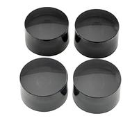 Musiclily Pro Metrica 18 Splines Manopole Speed Knobs per Chitarra Elettrica Gretsch Streamliner Style, Nero (Set di 4)