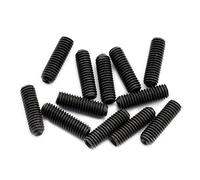Musiclily Pro Metrica M3X10mm Viti Altezza Selle Nero 12 Pezzi