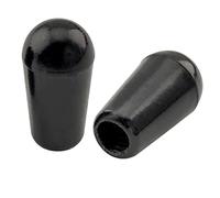 Musiclily Pro Metrica Pomello Copri Selettore 3 Posizioni LP Switch Tips per Chitarra Elettrica Epiphone Les Paul, Nero (Set di 2)