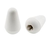 Musiclily Pro Metrica Pomello Copri Selettore 5 Posizioni Stratocaster Switch Tips per Chitarra Elettrica Import Tipo Strat, Bianco (Set di 2)
