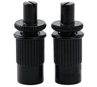 Musiclily Pro Metrica Set M8 Perni e 12mm Inserti Chitarra Nero Set di 2