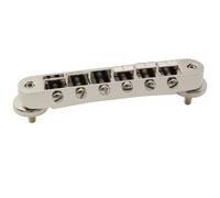 Musiclily Pro 52mm Ponte Tune-O-Matic ABR-1 Corpo Largo per Chitarra Elettrica Epiphone Les Paul SG, Nickel