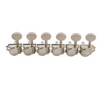 Musiclily Pro R18T-13 Mancino L6 Staggered Meccaniche Autobloccanti Nickel