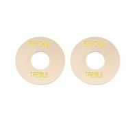 Musiclily Pro Rondelle Selettore Pickup LP Rythm Treble Crema 2 Pezzi