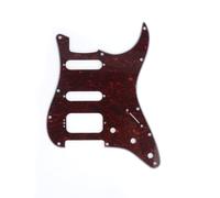 Musiclily Pro Round Corner HSS Chitarra Pickguard per Strat 4-screw Open Pickup