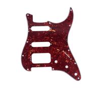 Musiclily Pro Round Corner HSS Chitarra Pickguard per Strat 4-screw Open Pickup