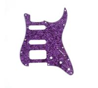 Musiclily Pro Round Corner HSS Chitarra Pickguard per Strat 4-screw Open Pickup