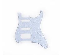 Musiclily Pro Round Corner HSS Chitarra Pickguard per Strat 4-screw Open Pickup