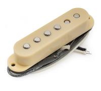 Musiclily Pro ST-50S Staggered Alnico 5 Pickup Single Coil Centrale 5,9K per Chitarra Elettrica tipo Strat, Crema