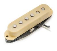 Musiclily Pro ST-50S Staggered Alnico 5 Pickup Single Coil Manico 5,6K per Chitarra Elettrica tipo Strat, Crema