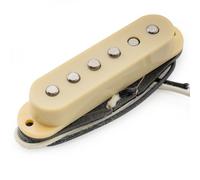 Musiclily Pro ST-50S Staggered Alnico 5 Pickup Single Coil Ponte 7K per Chitarra Elettrica tipo Strat, Crema