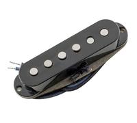 Musiclily Pro ST-60S Staggered Alnico 5 Pick Up Single Coil Centrale per Chitarra Elettrica tipo Strat, Nero