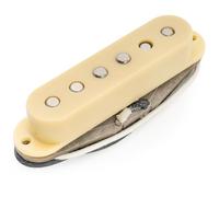 Musiclily Pro ST-60S Staggered Alnico 5 Pick Up Single Coil Ponte per Chitarra Elettrica tipo Strat, Crema