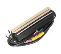 Musiclily Pro ST-DPHA Alnico 5 Rail Blade Pick up Humbucker Formato Single Coil 13,2K Super Distortion per Chitarra Elettrica tipo Strat, Corpo Zebra Rail Cromato