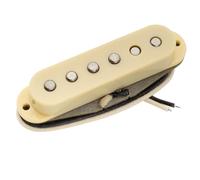 Musiclily Pro ST-FAT50S Staggered Alnico 5 Pickup Single Coil Manico per Chitarra Elettrica tipo Strat, Crema