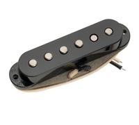Musiclily Pro ST-FAT50S Staggered Alnico 5 Pickup Single Coil Manico per Chitarra Elettrica tipo Strat, Nero