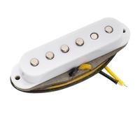 Musiclily Pro ST-TX Staggered Alnico 5 Pickup Single Coil Centrale per Chitarra Elettrica tipo Strat, Bianco