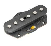 Musiclily Pro TL-50S Alnico 5 Pickup Single Coil Ponte per Chitarra Elettrica tipo Tele, Nero