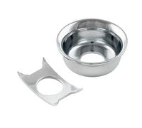 Musiclily Pro Tradizionale Stile Coppa Tele Piastra Ricevi Jack per Chitarra Fender Telecaster, Cromato