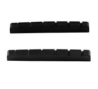 Musiclily Pro Urea Resina Plastica 42mm Capotasto ST TL Nut Nero 2 Pezzi