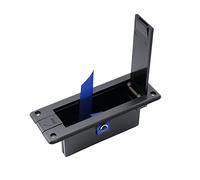 Musiclily Pro Vano Batteria per Batteria da 9V Chitarra Attiva Basso, Nero